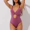 Women Everyday Sunday One-Pieces | Tulipwood Front Twist One-Piece