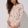 Women Everyday Sunday Sleepwear | Morning Floral Long Sleeve Top