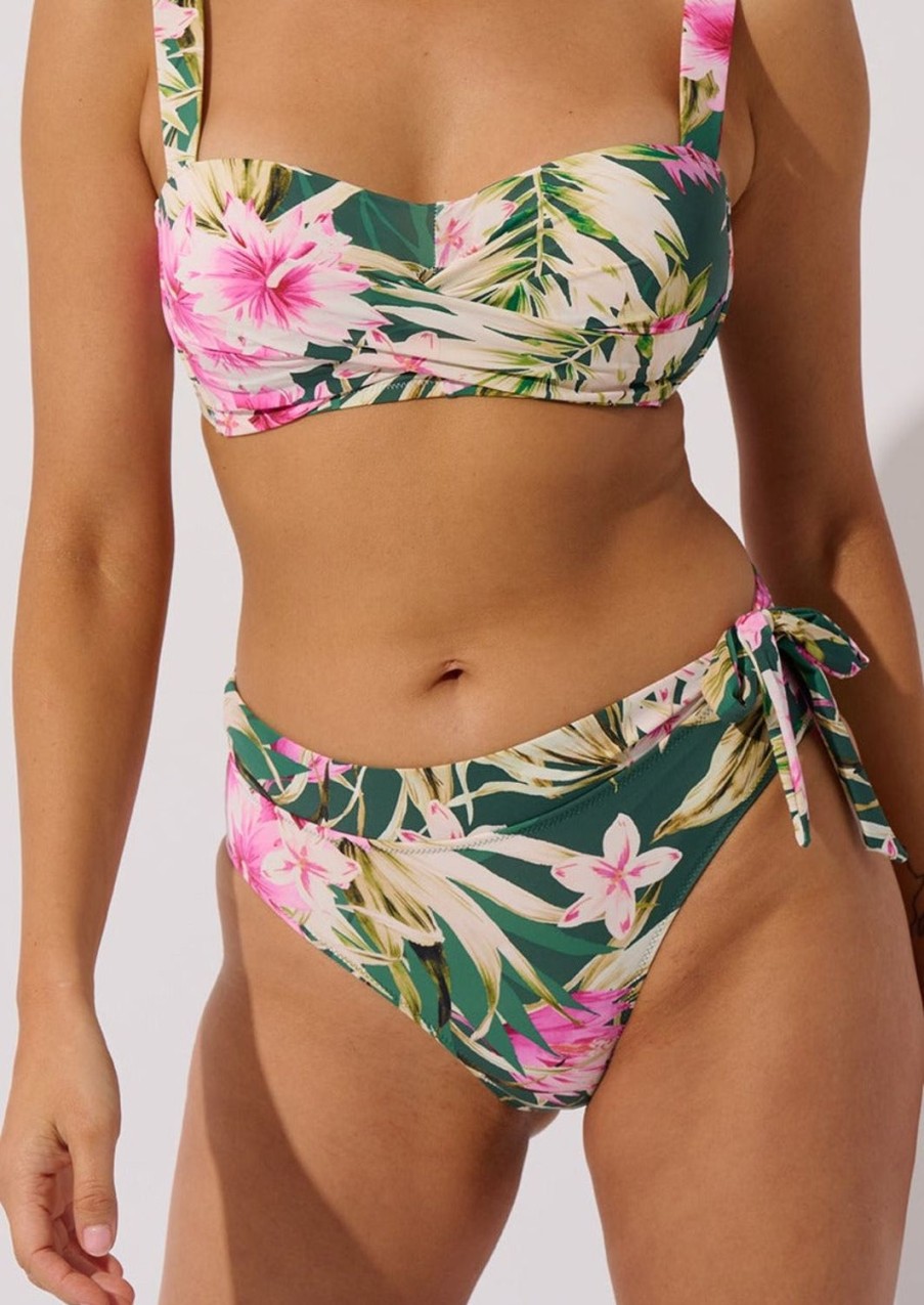 Women Everyday Sunday Swim Bottoms | Tropic Shore High Waist Bikini Bottom