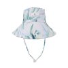 Kids Everyday Sunday | Unisex White Leafs Bucket Hat