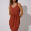 Women Everyday Sunday Loungewear | Baked Clay Sunday Active Dress