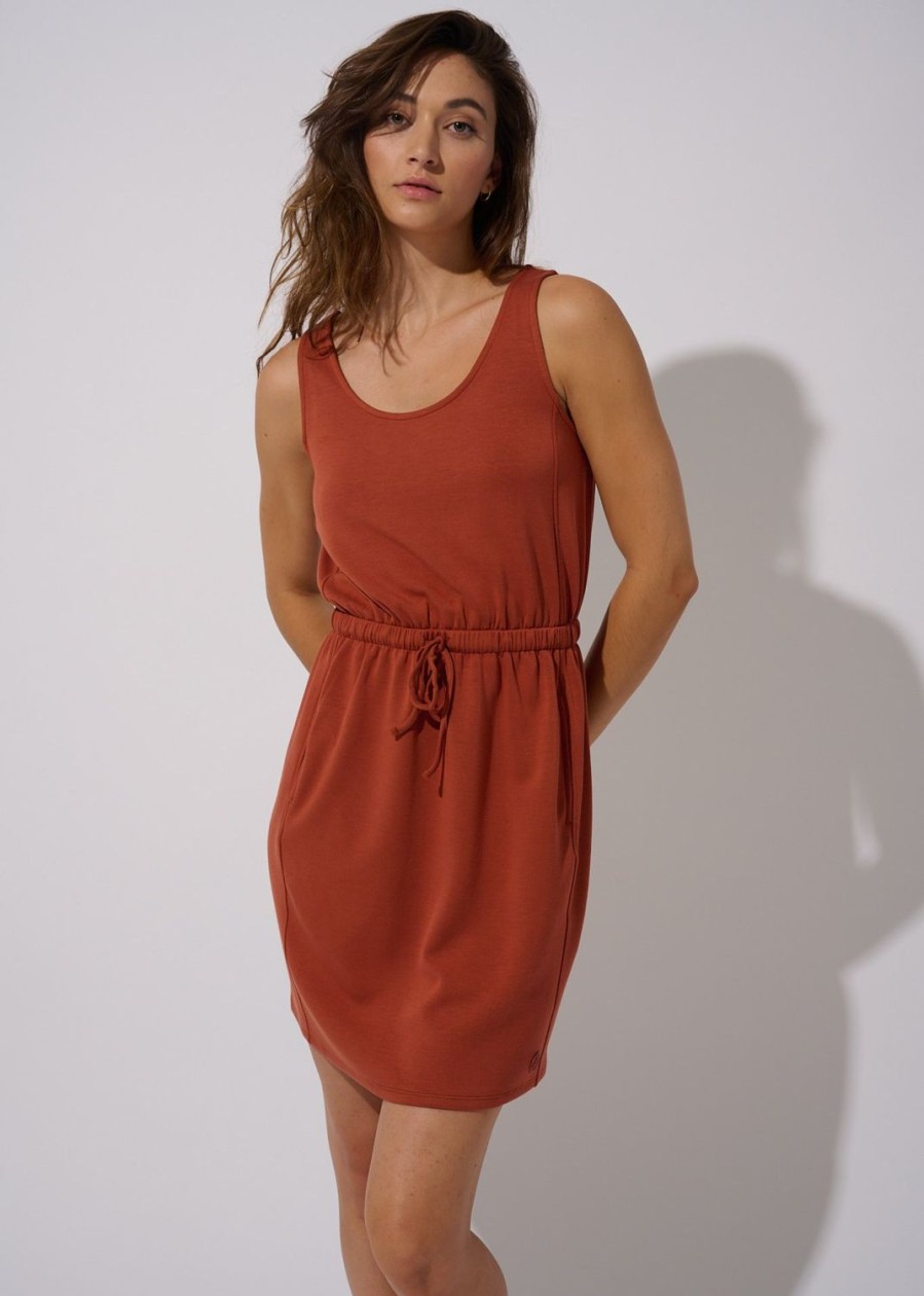 Women Everyday Sunday Loungewear | Baked Clay Sunday Active Dress