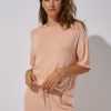 Women Everyday Sunday Sleepwear | Peach Everyday Loose Tee