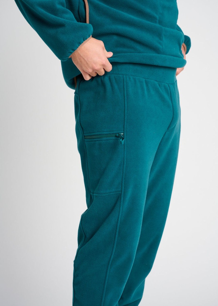 Men Everyday Sunday | Deep Teal Recycled Polar Jogger