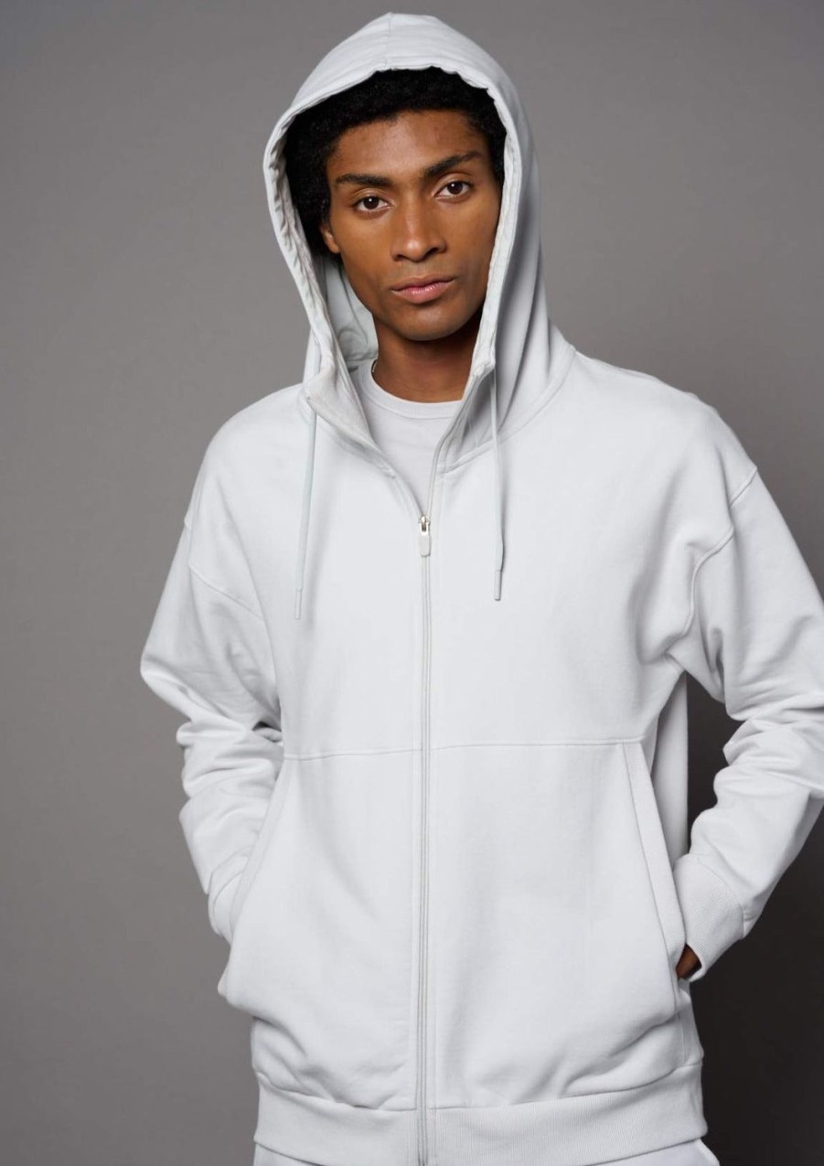 Men Everyday Sunday | Oyster Organic Comfort Hoodie