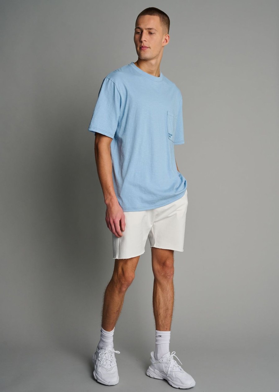 Men Everyday Sunday | Blue Fog Essential Tee