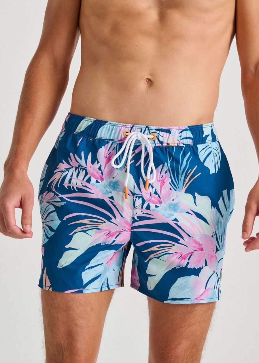 Men Everyday Sunday | Delight Recycled Retro 2 Swim Trunks