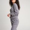 Women Everyday Sunday Loungewear | Cool Gray Mix Recycled Leisure Jogger