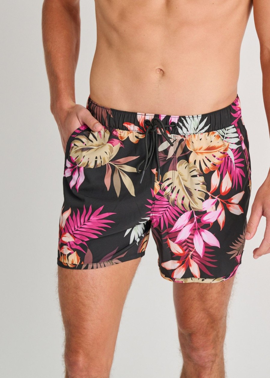 Men Everyday Sunday | Black Illusion Recycled New Chino Swim Trunks