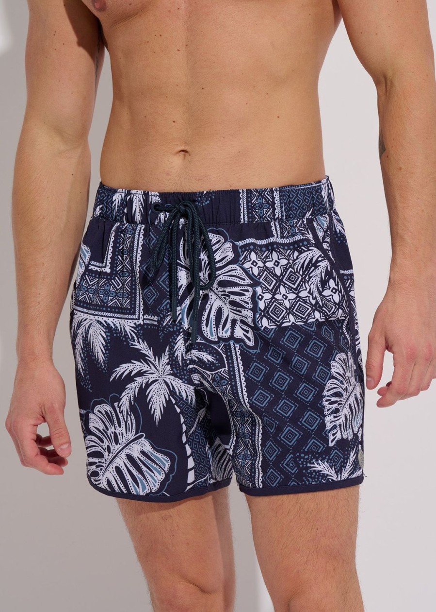 Men Everyday Sunday | Aztec Tropical New Chino Swim Trunk