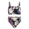 Kids Everyday Sunday | Black Coastal Two Piece Girl Swim Set