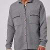 Men Everyday Sunday | Grey Mix Tricot Shirt