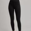 Women Everyday Sunday Loungewear | Black Warm Leggings