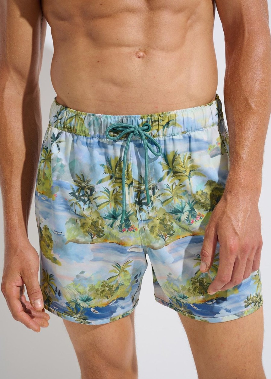 Men Everyday Sunday | Tropical New Chino Swim Short