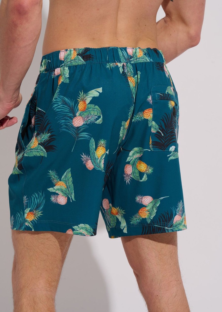 Men Everyday Sunday | Blue Coral Casual Swim Trunk