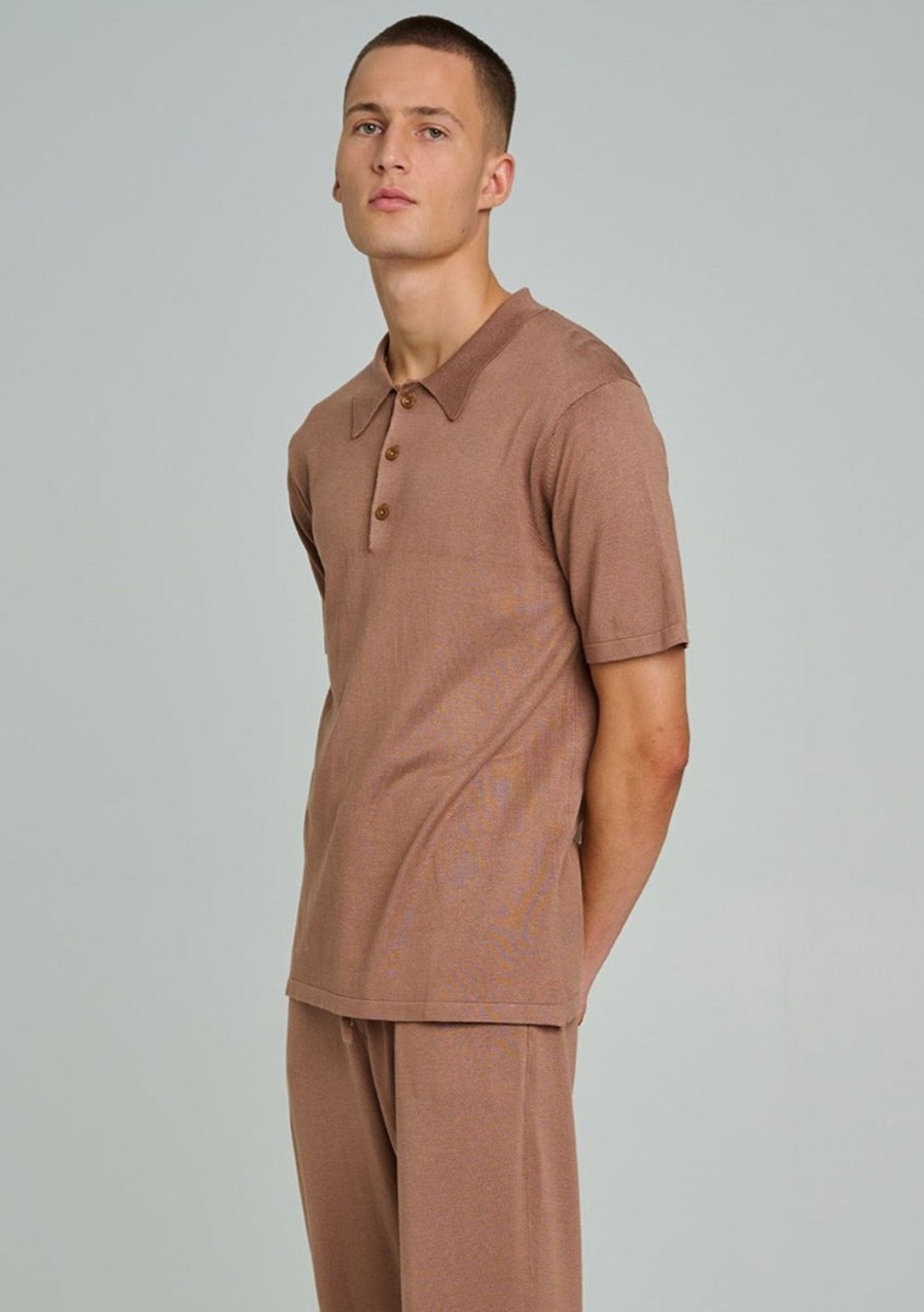 Men Everyday Sunday | Light Taupe Lounge Polo