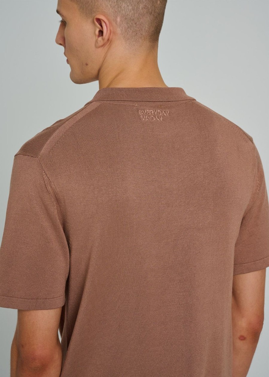 Men Everyday Sunday | Light Taupe Lounge Polo