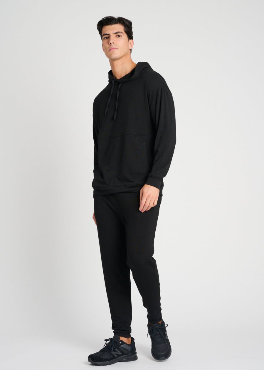 Men Everyday Sunday | Black Warm Pant