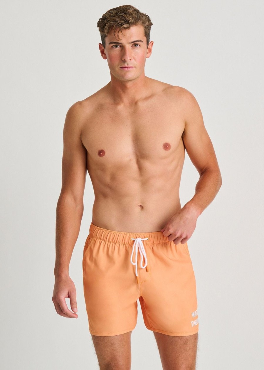 Men Everyday Sunday | Retro Mandarine New Chino Swim Trunks