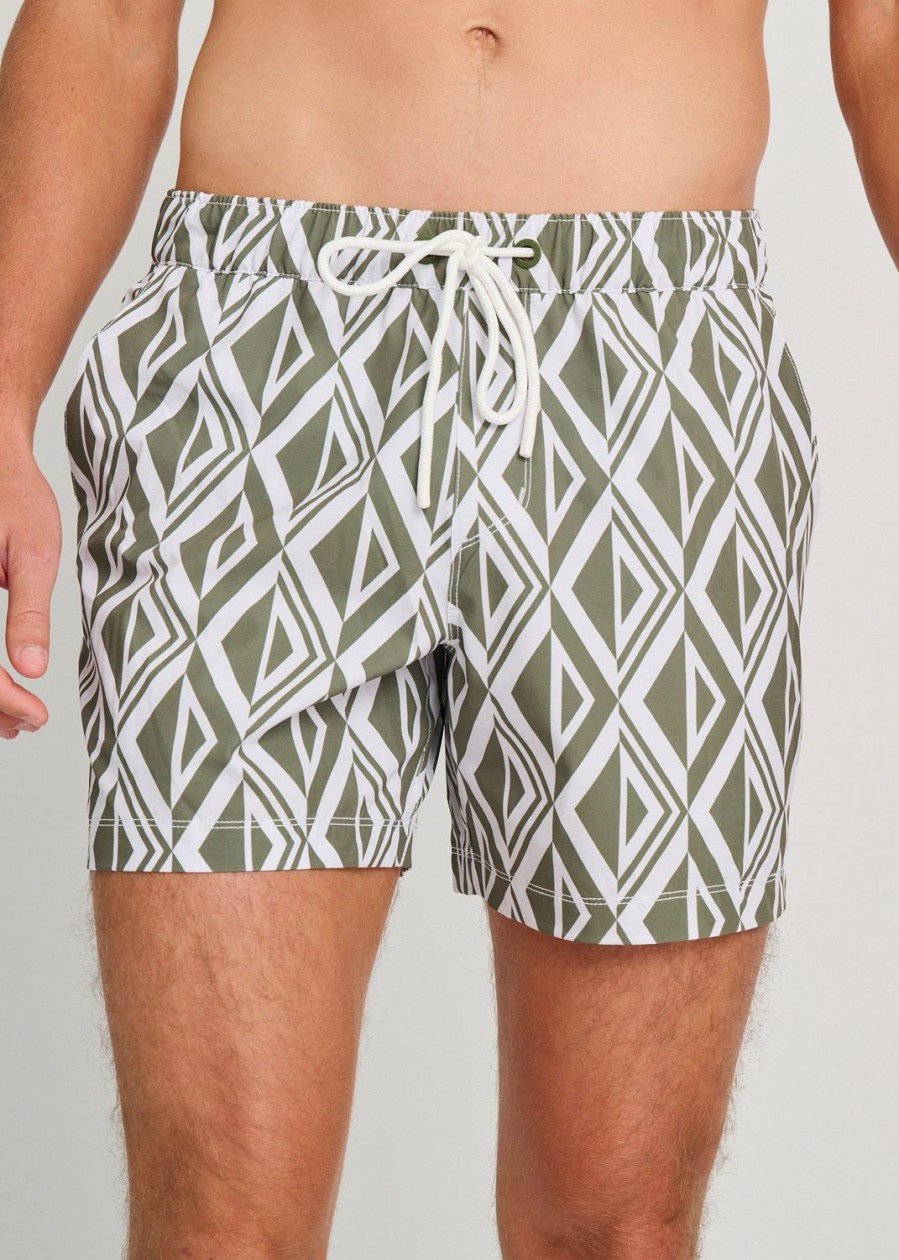 Men Everyday Sunday | Cypress Retro Recycled New Chino Swim Trunks