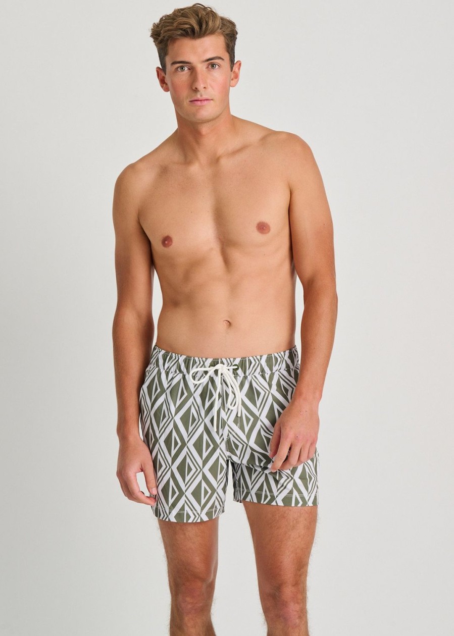 Men Everyday Sunday | Cypress Retro Recycled New Chino Swim Trunks