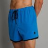 Men Everyday Sunday | Blue Double Layer Swim Short