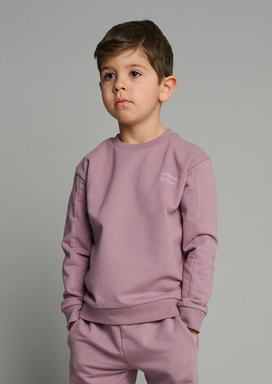 Kids Everyday Sunday | Unisex Elderberry Comfort Sweatshirt