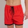 Men Everyday Sunday | Imperial Red Double Layer Swim Trunk