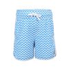 Kids Everyday Sunday | Wave Stripe Boy Retro Swim Trunk