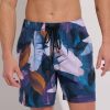 Men Everyday Sunday | Black Romance Casual Swim Trunk