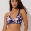 Women Everyday Sunday Swim Tops | Marine Euphoria D-Cup Crop Top