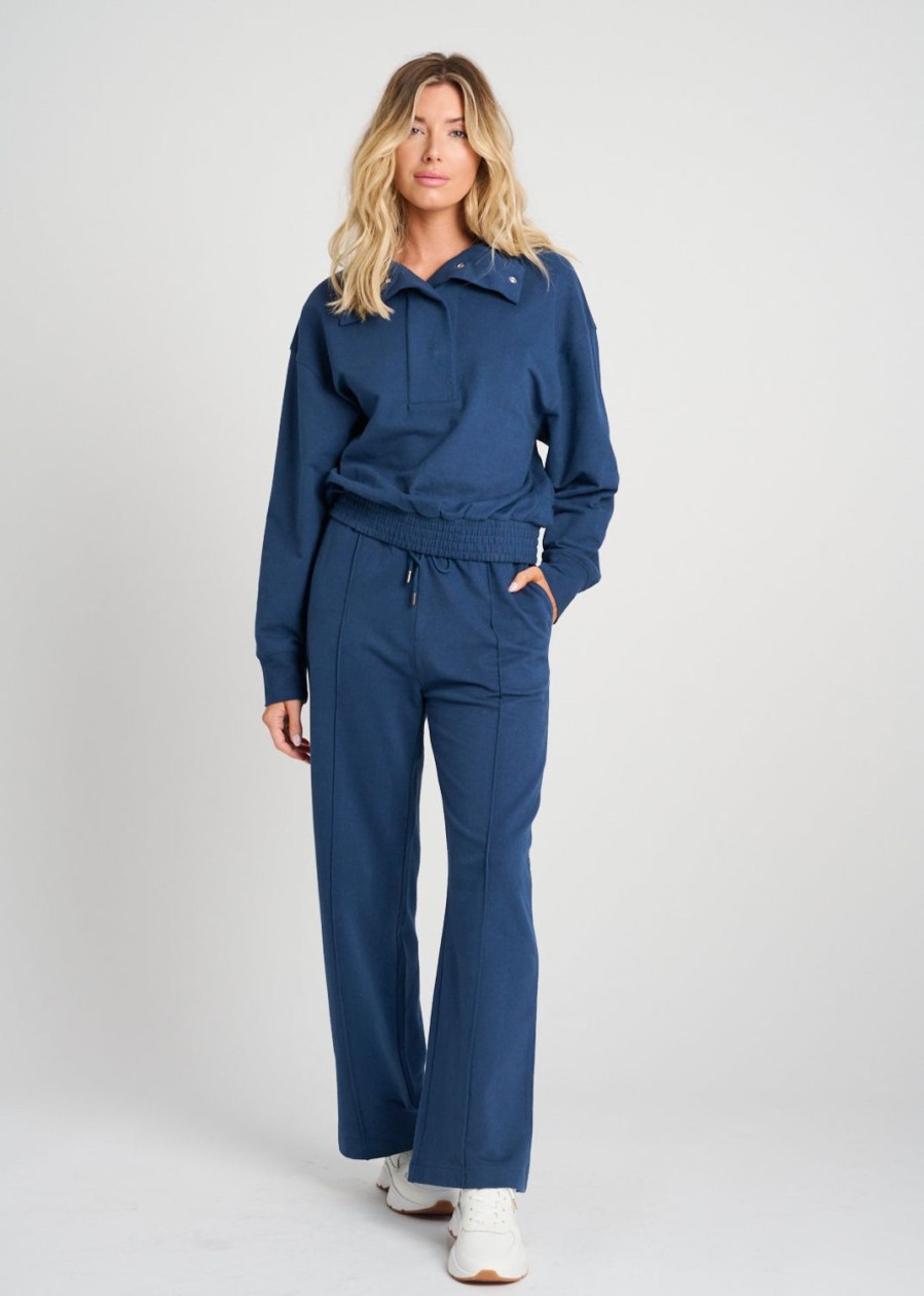 Women Everyday Sunday Loungewear | Moonlit Ocean Organic Comfort Sweatshirt