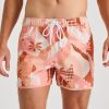 Men Everyday Sunday | Deco Palm Trees Recycled Retro Swim Trunks