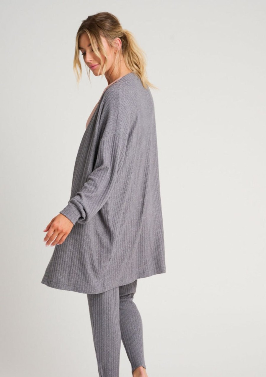 Women Everyday Sunday Loungewear | Cool Gray Mix Recycled Leisure Fly Away