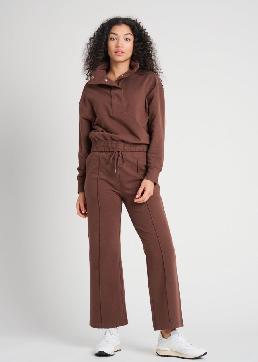 Women Everyday Sunday Loungewear | Chestnut Organic Comfort Sweatshirt