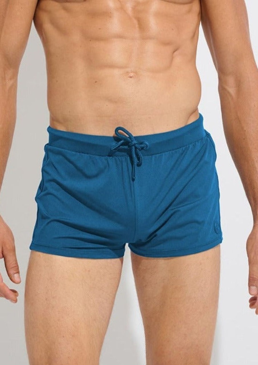 Men Everyday Sunday | Sailor Blue Classic Swim Trunk