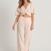 Women Everyday Sunday Beach Cover-Ups | Natural Nude Cover-Up Pants