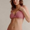 Women Everyday Sunday Swim Tops | Tea Pink Sweetheart Bikini Top