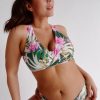 Women Everyday Sunday Swim Tops | Tropic Shore D-Cup Crop Top