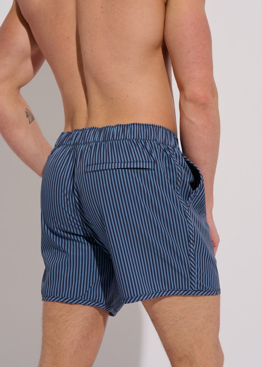 Men Everyday Sunday | Pinstripe New Chino Swim Trunk