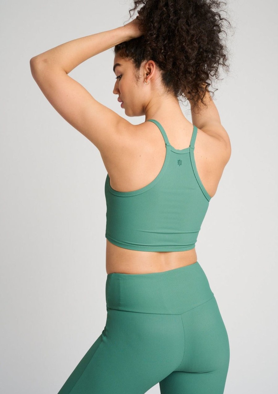 Women Everyday Sunday Loungewear | Smoke Pine Sporty Crop