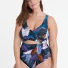 Women Everyday Sunday One-Pieces | Plus Size Black Romance Wrap One-Piece