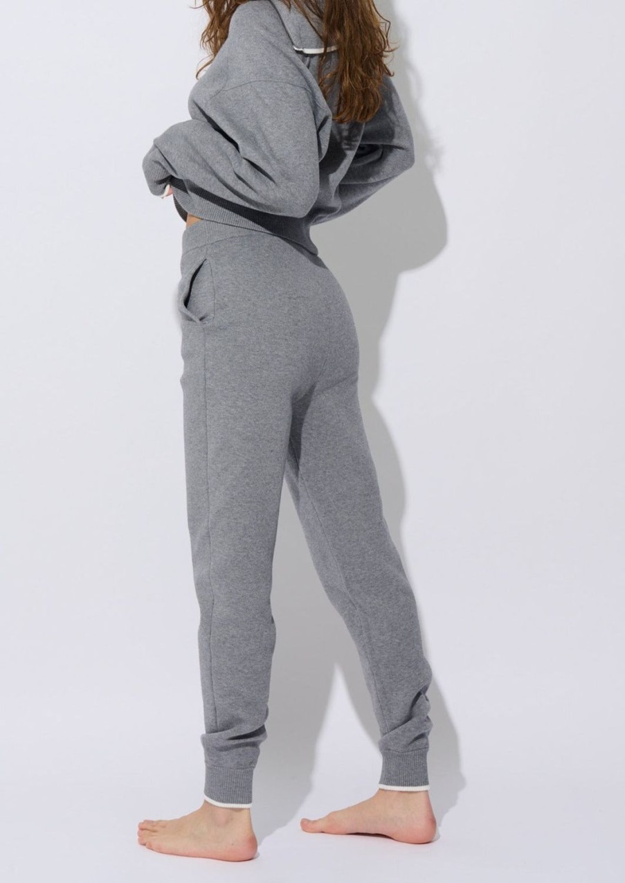 Women Everyday Sunday Loungewear | Grey Mix Tricot Jogger