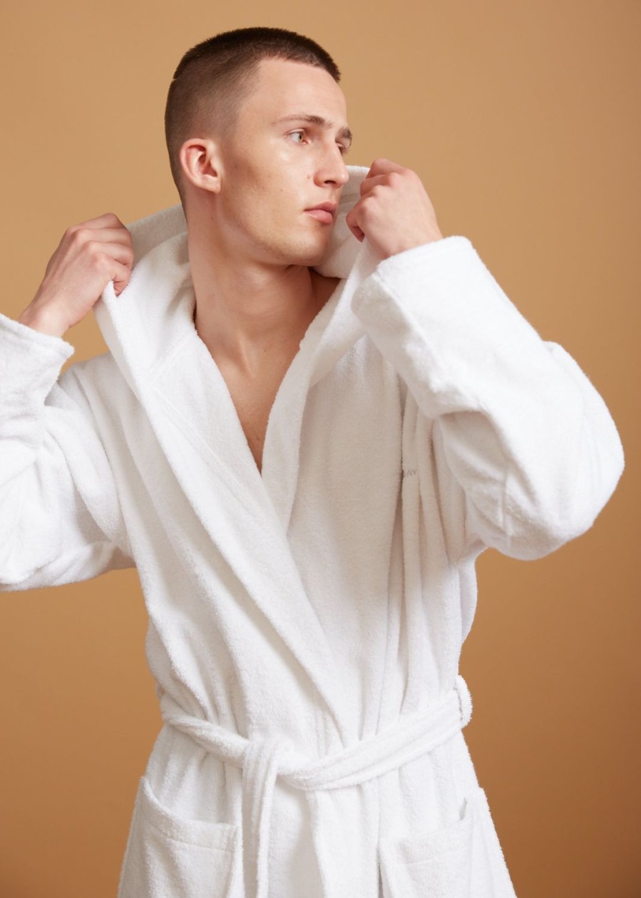 Men Everyday Sunday | The Self-Care Hooded Bathrobe Unisex